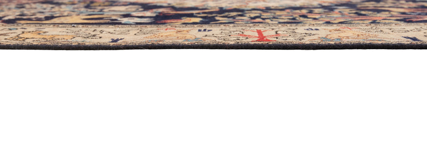 Alfombra persa Qom Patina | 195 x 133 cm
