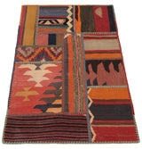 Patchwork de kilim | 120 x 80 cm
