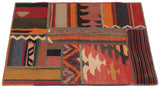 Patchwork de kilim | 120 x 80 cm