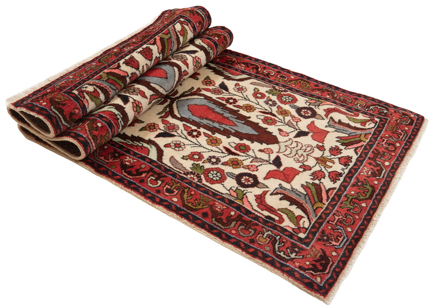 Alfombra persa Hamedan | 196 x 79 cm