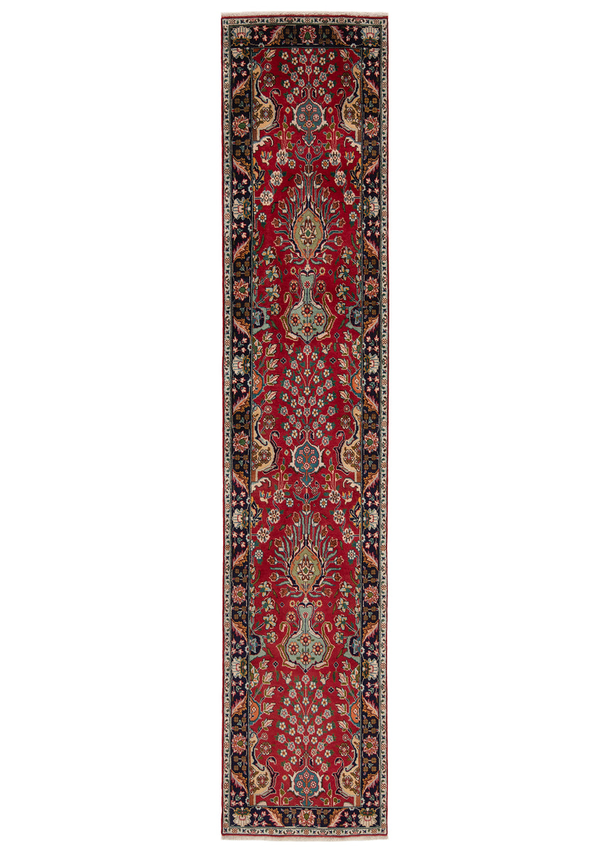 Alfombra persa Tabriz | 385 x 78 cm