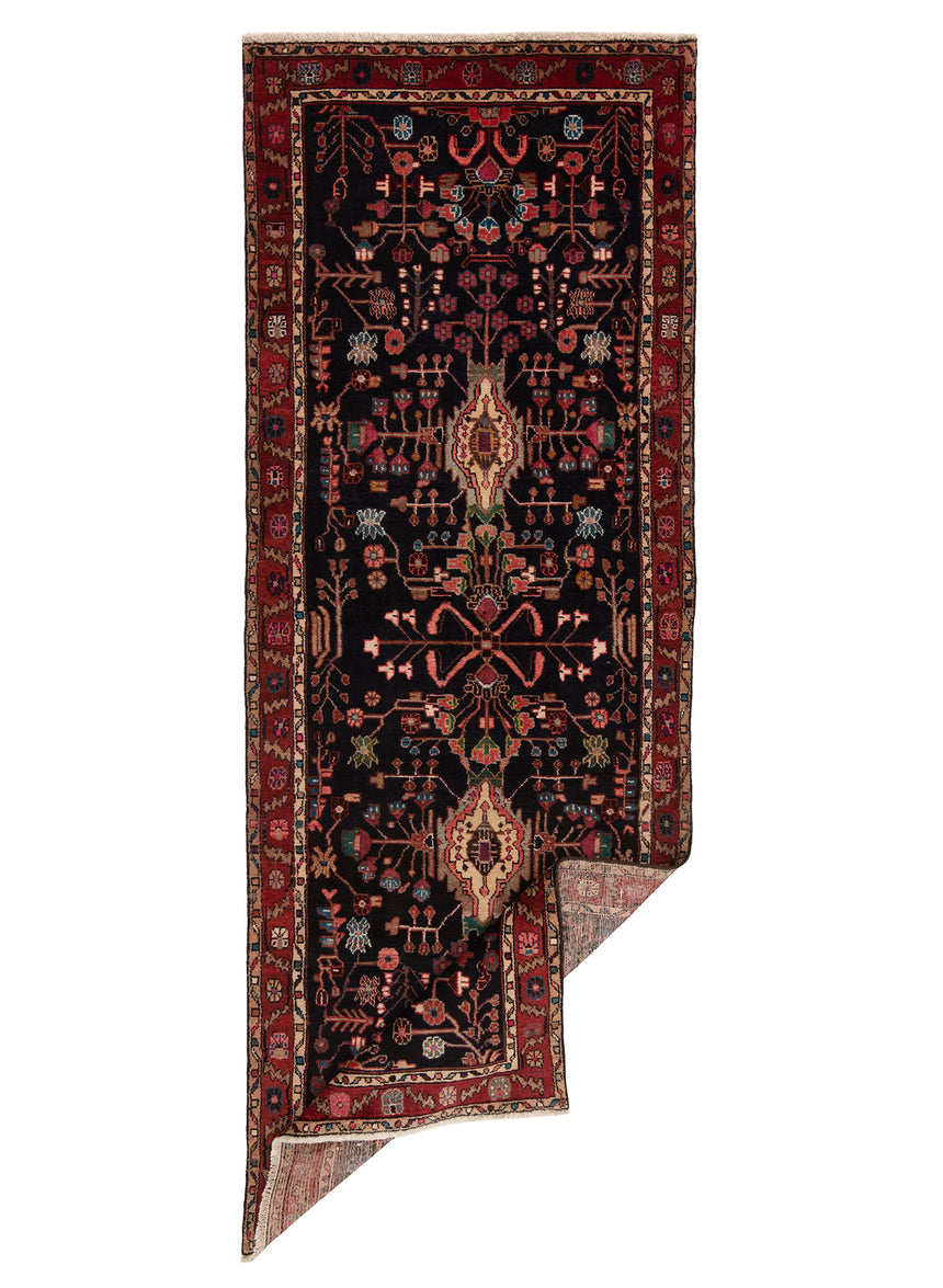 Alfombra persa Hamedan | 290 x 109 cm