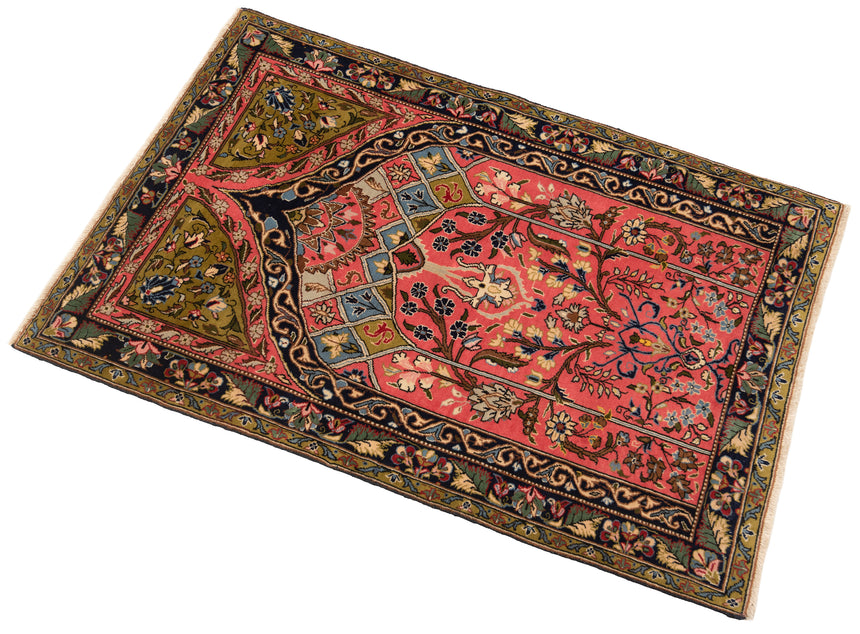 Alfombra persa Qom | 120 x 80 cm