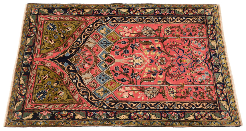 Alfombra persa Qom | 120 x 80 cm