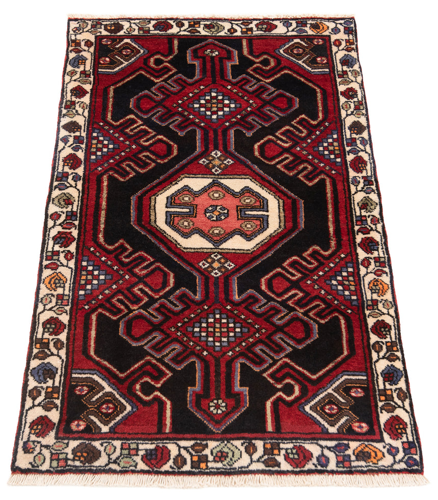 Alfombra persa Hamedan | 140 x 83 cm