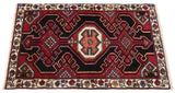 Alfombra persa Hamedan | 140 x 83 cm