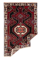 Alfombra persa Hamedan | 140 x 83 cm