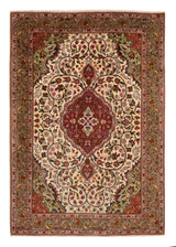 Alfombra persa Tabriz 40Raj | 148 x 105 cm