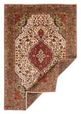 Alfombra persa Tabriz 40Raj | 148 x 105 cm
