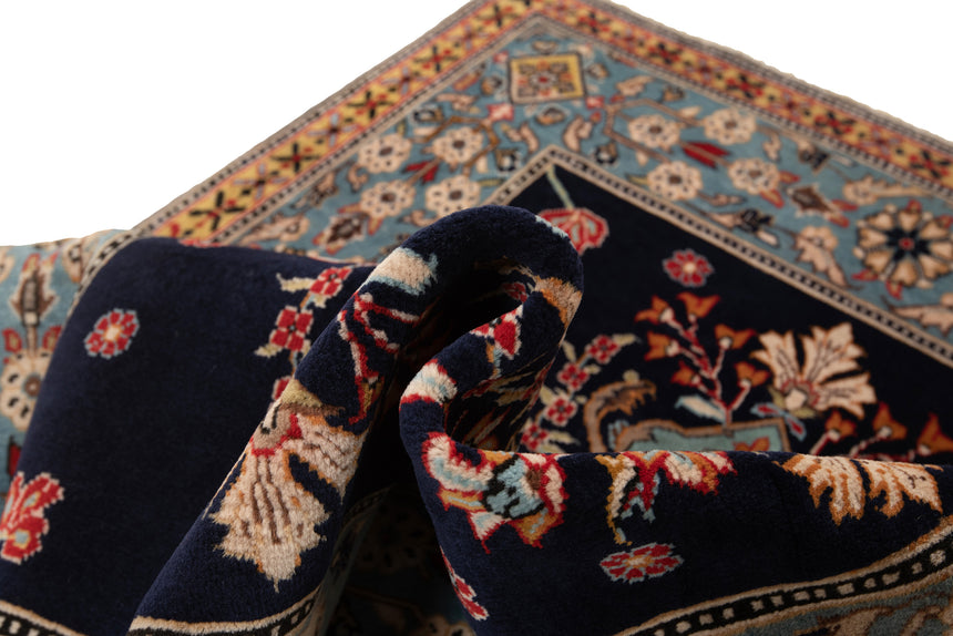 Alfombra persa Qom | 140 x 108 cm