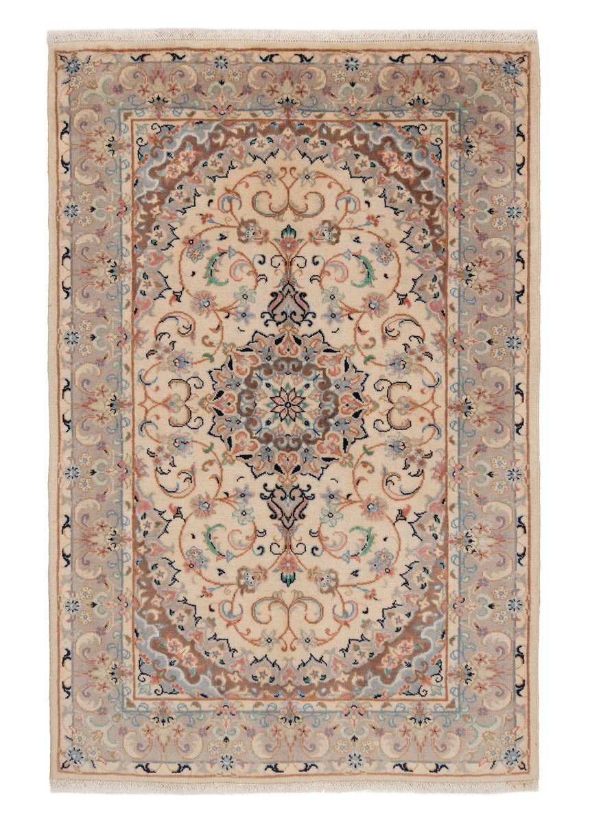 Alfombra persa Kashan | 151 x 100 cm