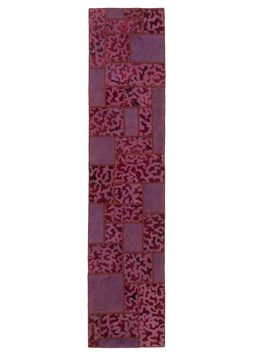Alfombra vintage con relieve | 350 x 80 cm