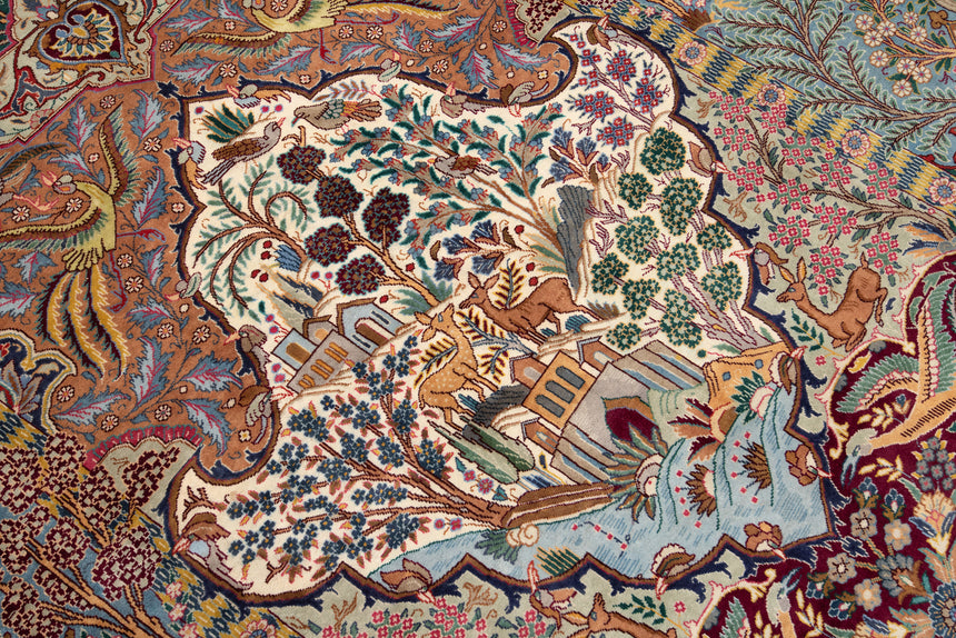Alfombra persa Kashmar | 383 x 295 cm