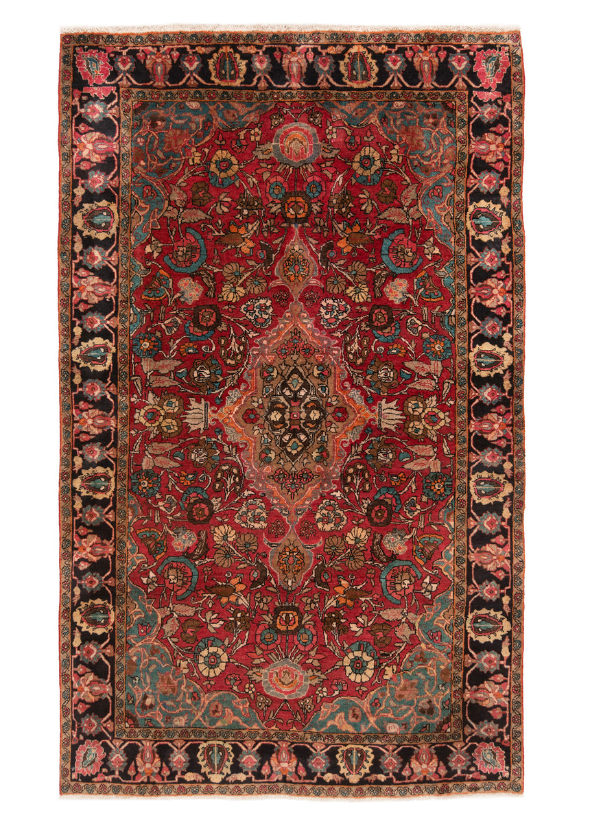 Alfombra persa Zanjan | 197 x 123 cm