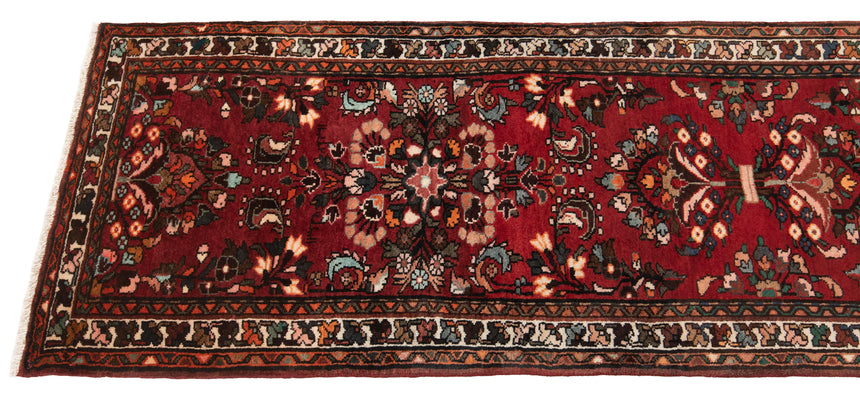 Alfombra persa Hamedan | 328 x 90 cm