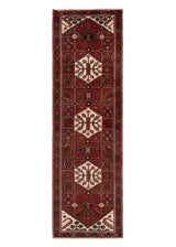 Alfombra persa Hamedan | 304 x 95 cm