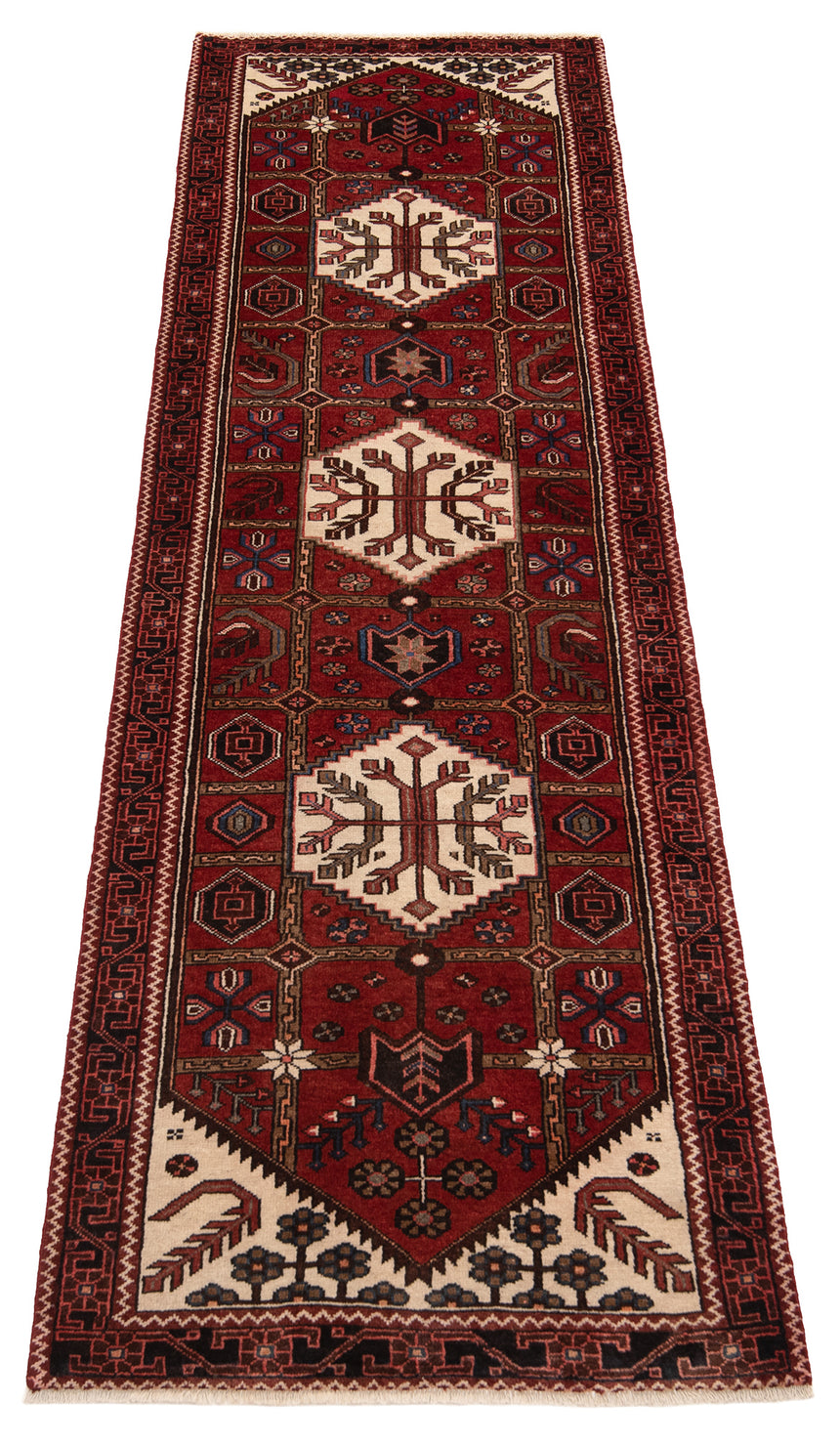 Alfombra persa Hamedan | 304 x 95 cm