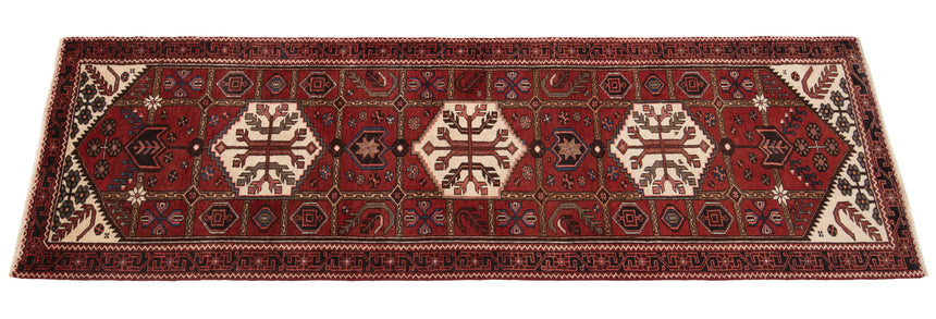 Alfombra persa Hamedan | 304 x 95 cm