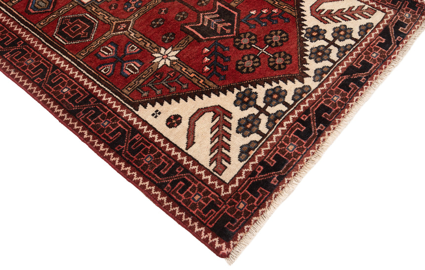 Alfombra persa Hamedan | 304 x 95 cm