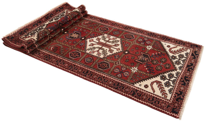 Alfombra persa Hamedan | 304 x 95 cm