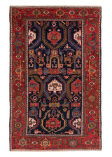 Alfombra persa Hamedan | 194 x 125 cm