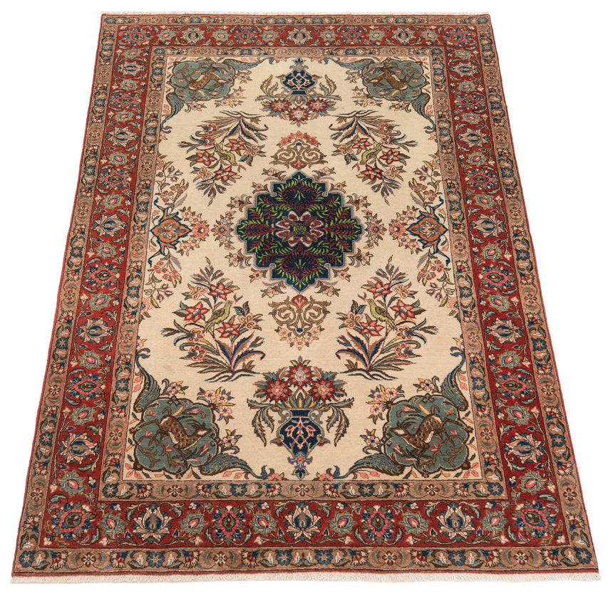 Alfombra persa Qom | 210 x 139 cm