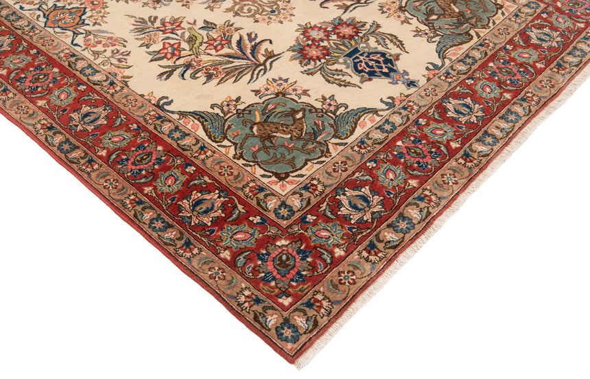 Alfombra persa Qom | 210 x 139 cm