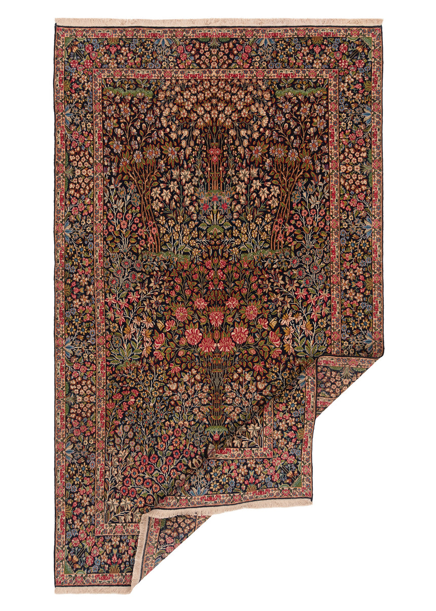 Alfombra persa Kerman | 247 x 148 cm
