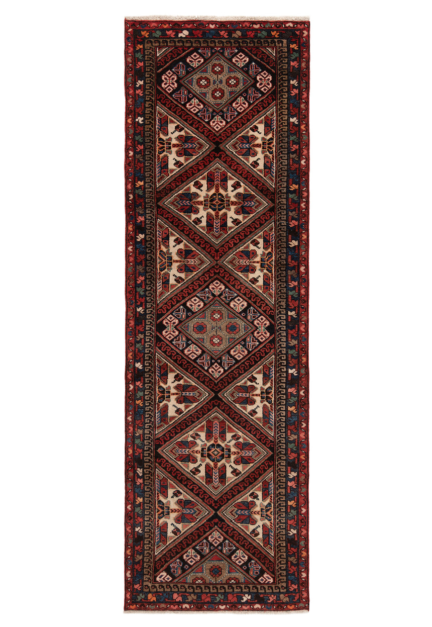 Alfombra persa Hamedan | 312 x 97 cm