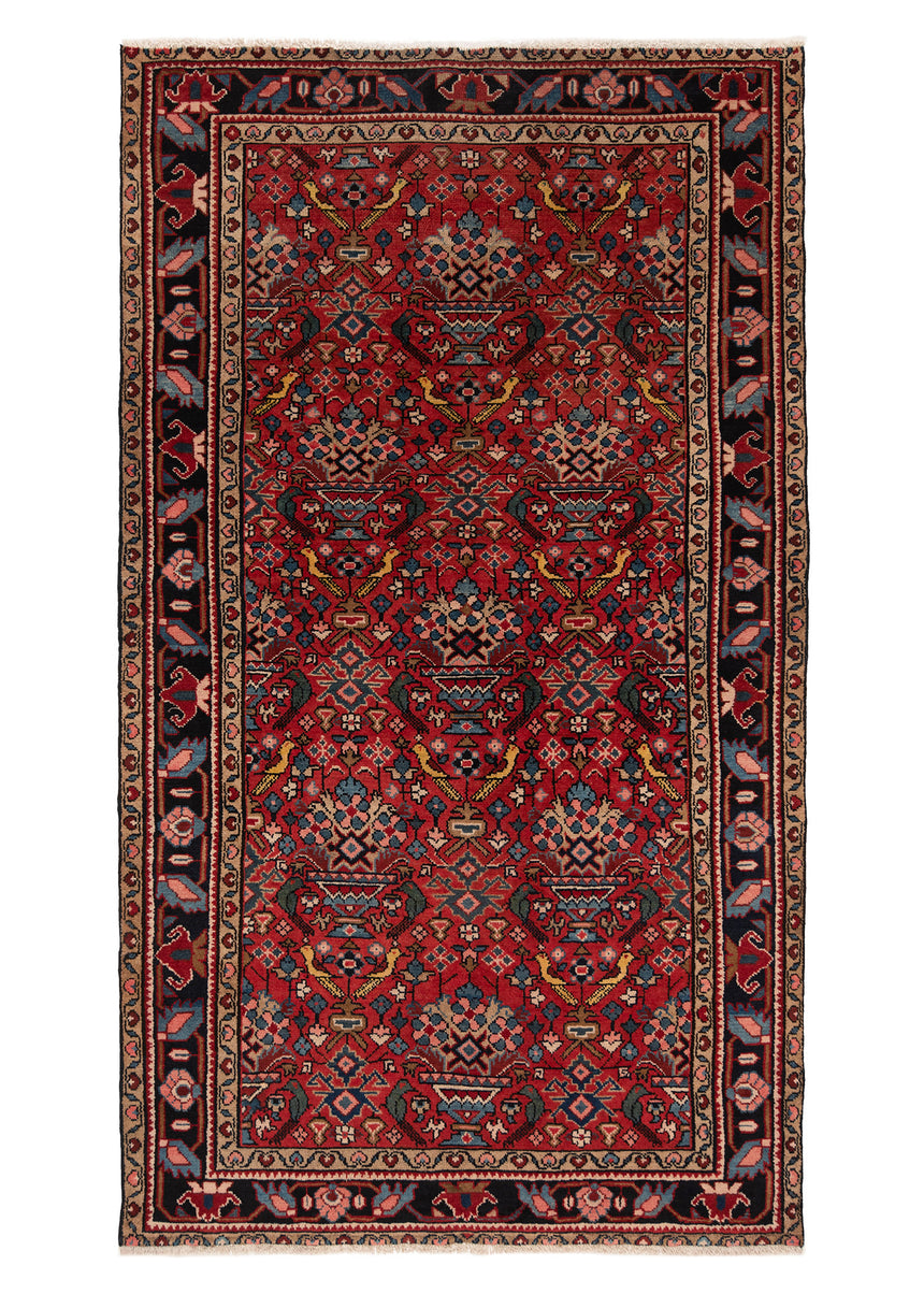 Alfombra persa Hamedan | 226 x 133 cm