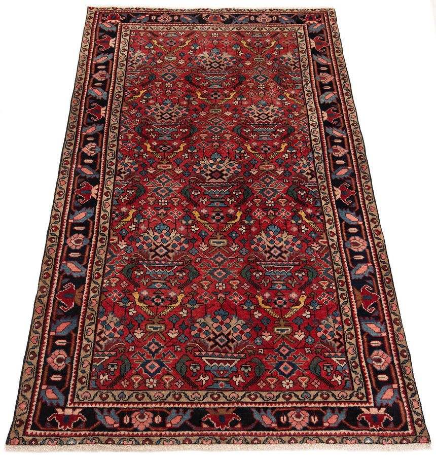Alfombra persa Hamedan | 226 x 133 cm