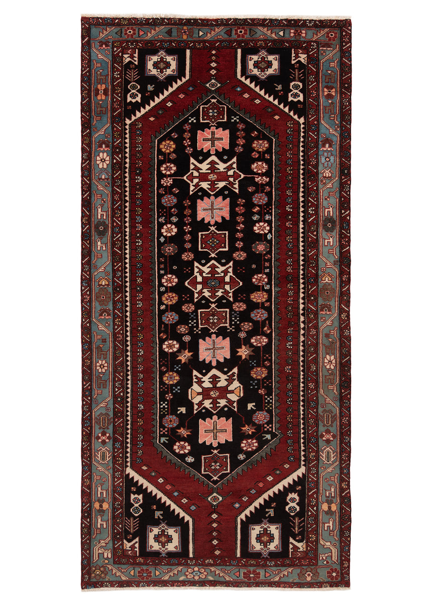 Alfombra persa Hamedan | 293 x 142 cm