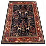Alfombra persa Qom | 226 x 147 cm