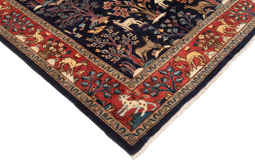 Alfombra persa Qom | 226 x 147 cm