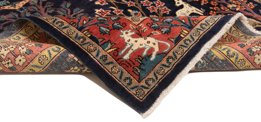 Alfombra persa Qom | 226 x 147 cm