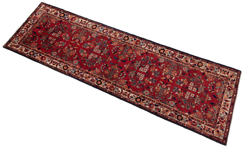 Alfombra persa Hamedan | 317 x 92 cm