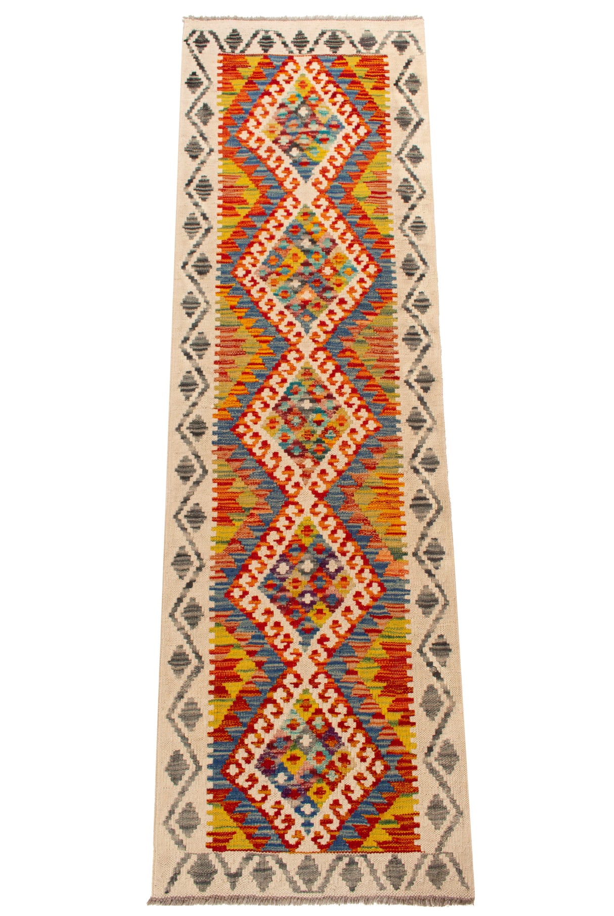 Kilim Afgano | 199 x 60 cm