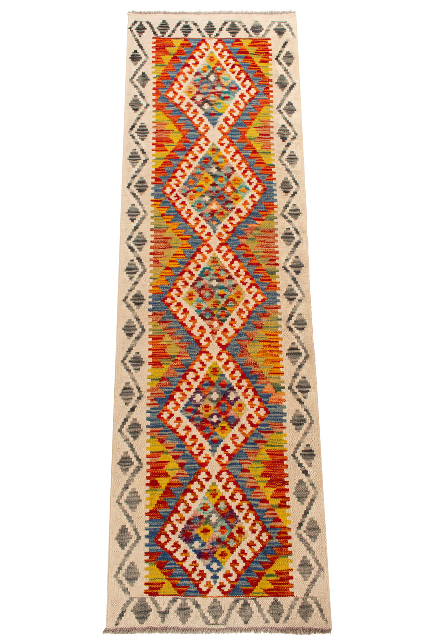 Kilim Afgano | 199 x 60 cm