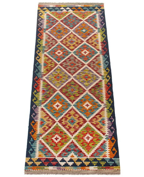 Kilim Afgano | 197 x 83 cm