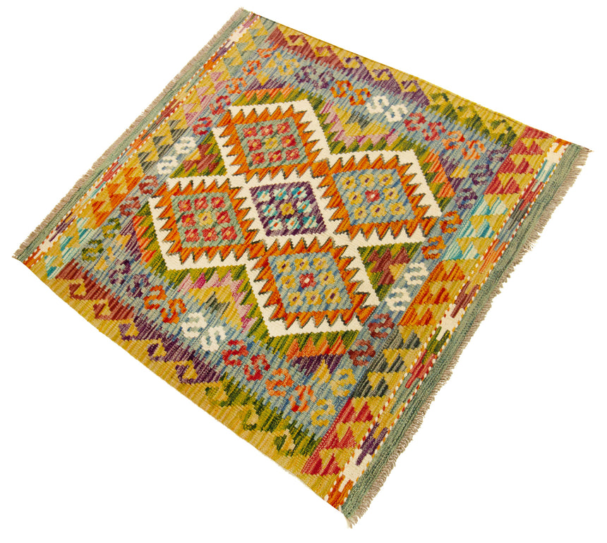 Kilim Afgano | 101 x 98 cm