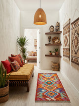 Kilim Afgano | 146 x 47 cm