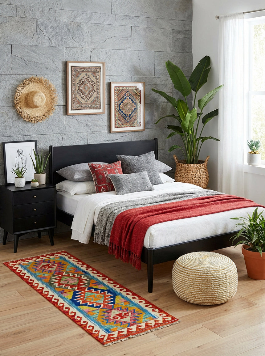 Kilim Afgano | 148 x 53 cm