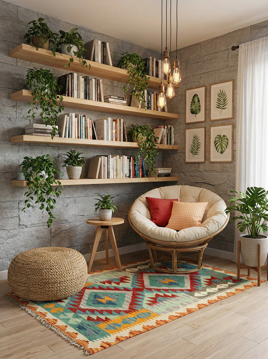 Kilim Afgano | 126 x 82 cm