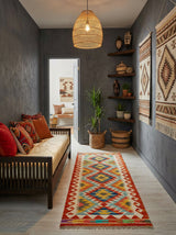 Kilim Afgano | 140 x 49 cm