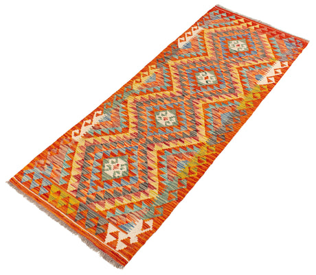 Kilim Afgano | 186 x 68 cm