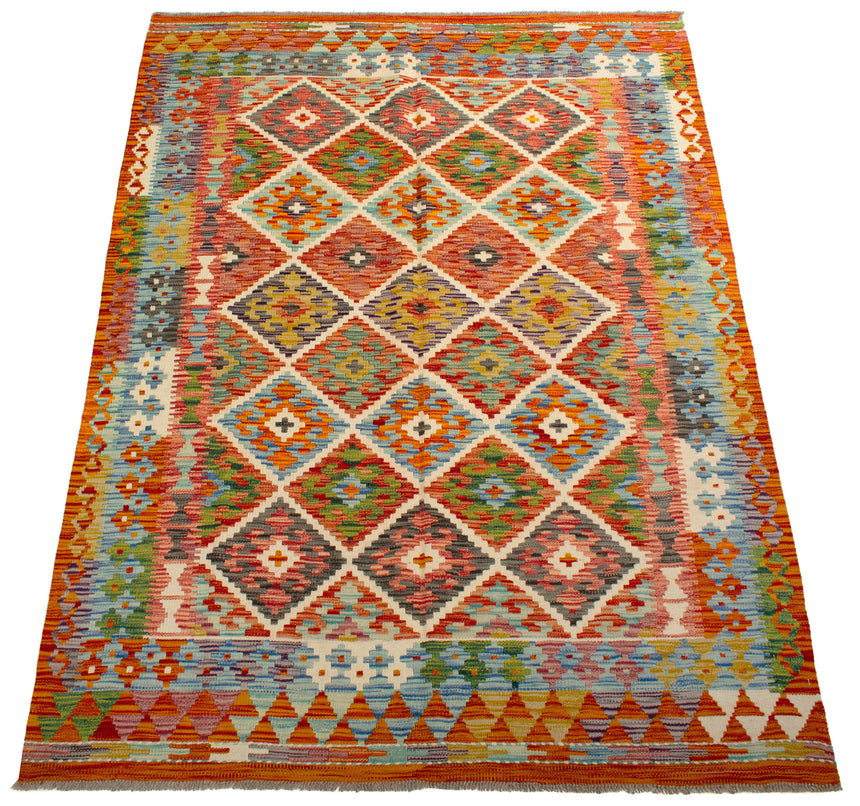 Kilim Afgano | 199 x 147 cm