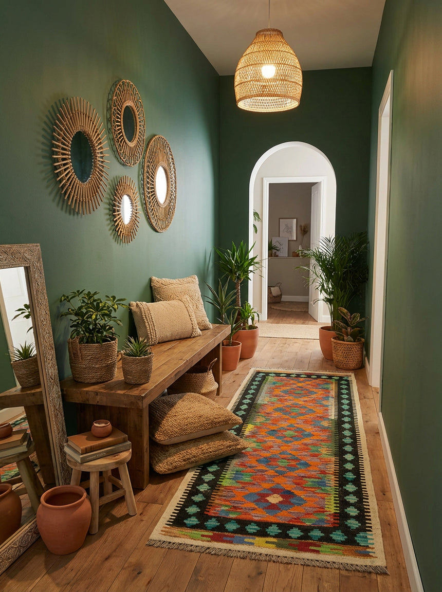 Kilim Afgano | 150 x 44 cm