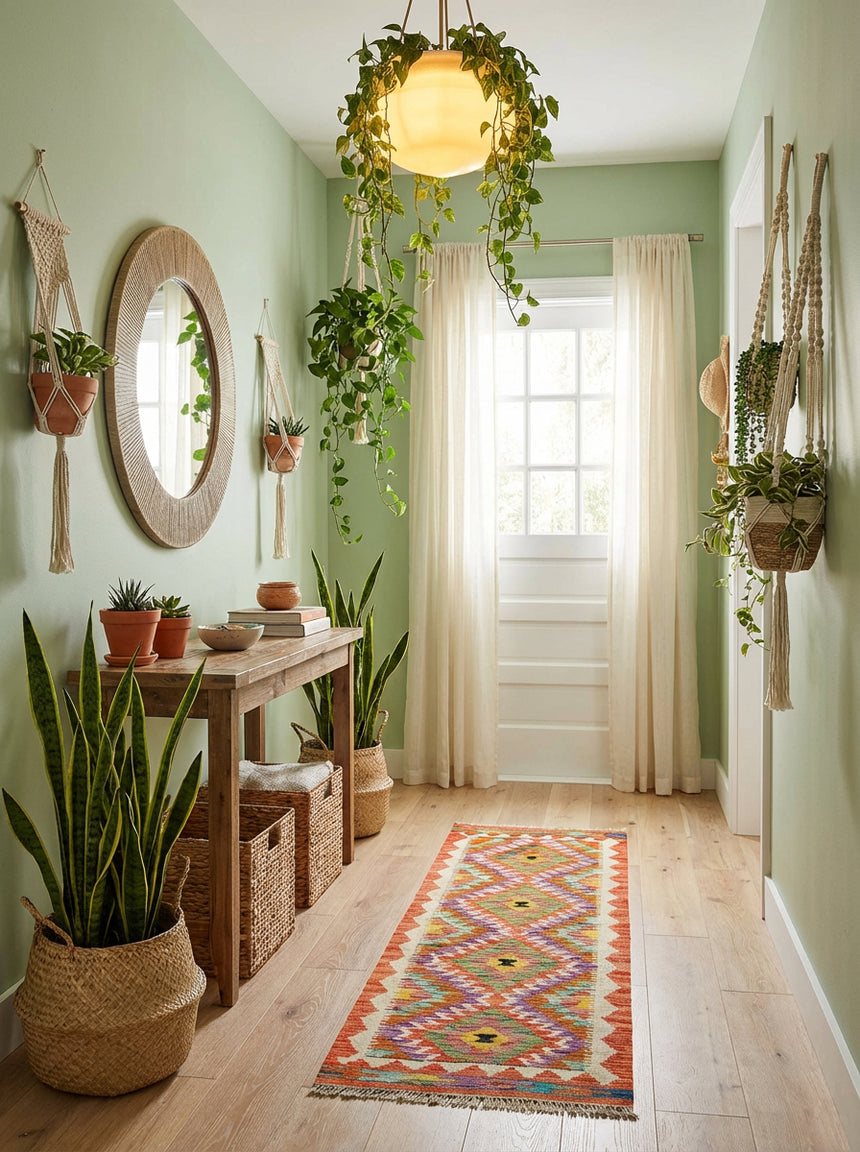 Kilim Afgano | 142 x 47 cm