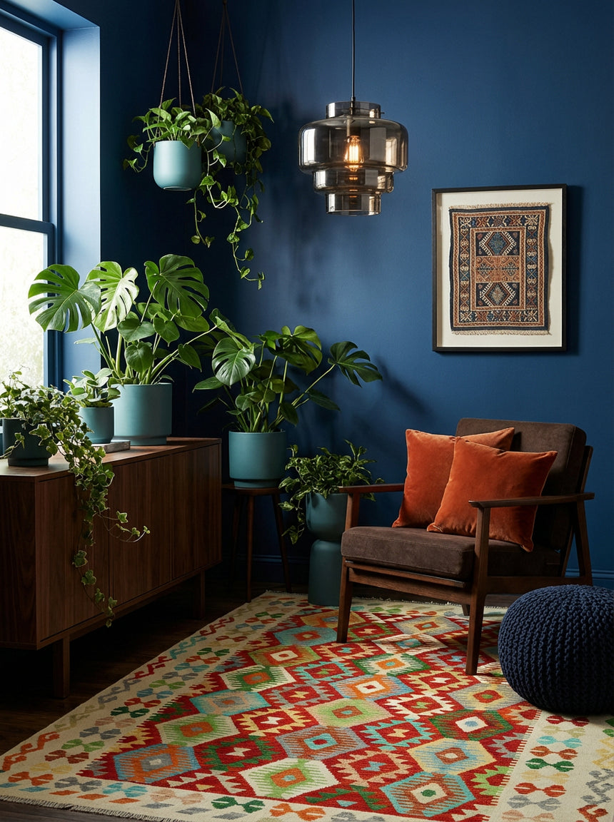 Kilim Afgano | 249 x 177 cm