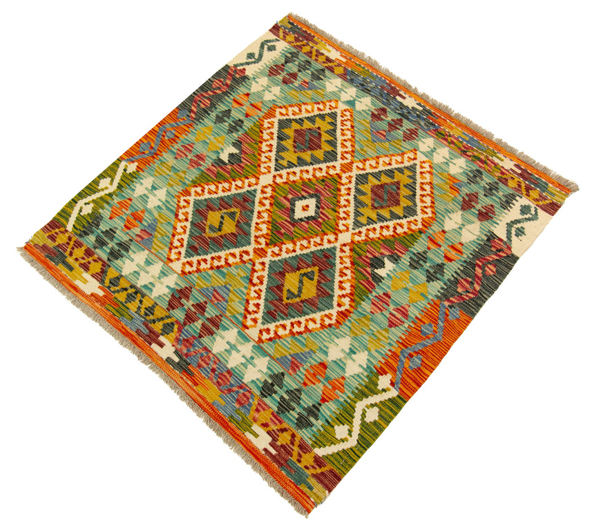 Kilim Afgano | 103 x 100 cm